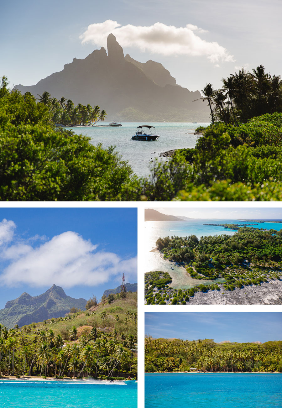 Flitterwochen - Hochzeit - Südsee - Bora Bora - Mont Otemanu - Landschaftsaufnahmen