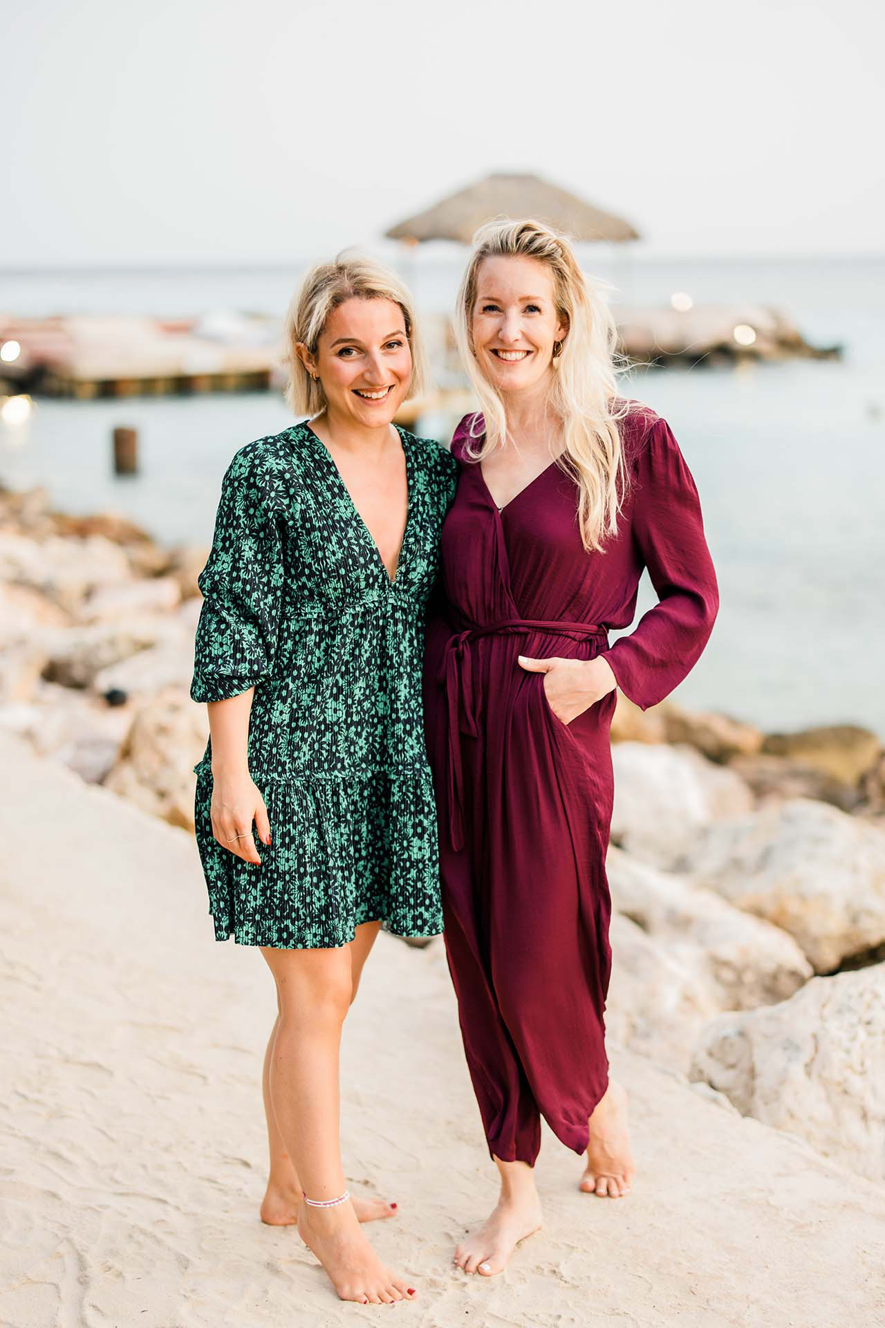 Das Team von Pretty Weddings bei einer Hochzeit auf Curacao